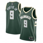 Maillot NBA Milwaukee Bucks Bobby Portis JR 9 Nike 2022-23 Icon Edition Vert Swingman - Homme